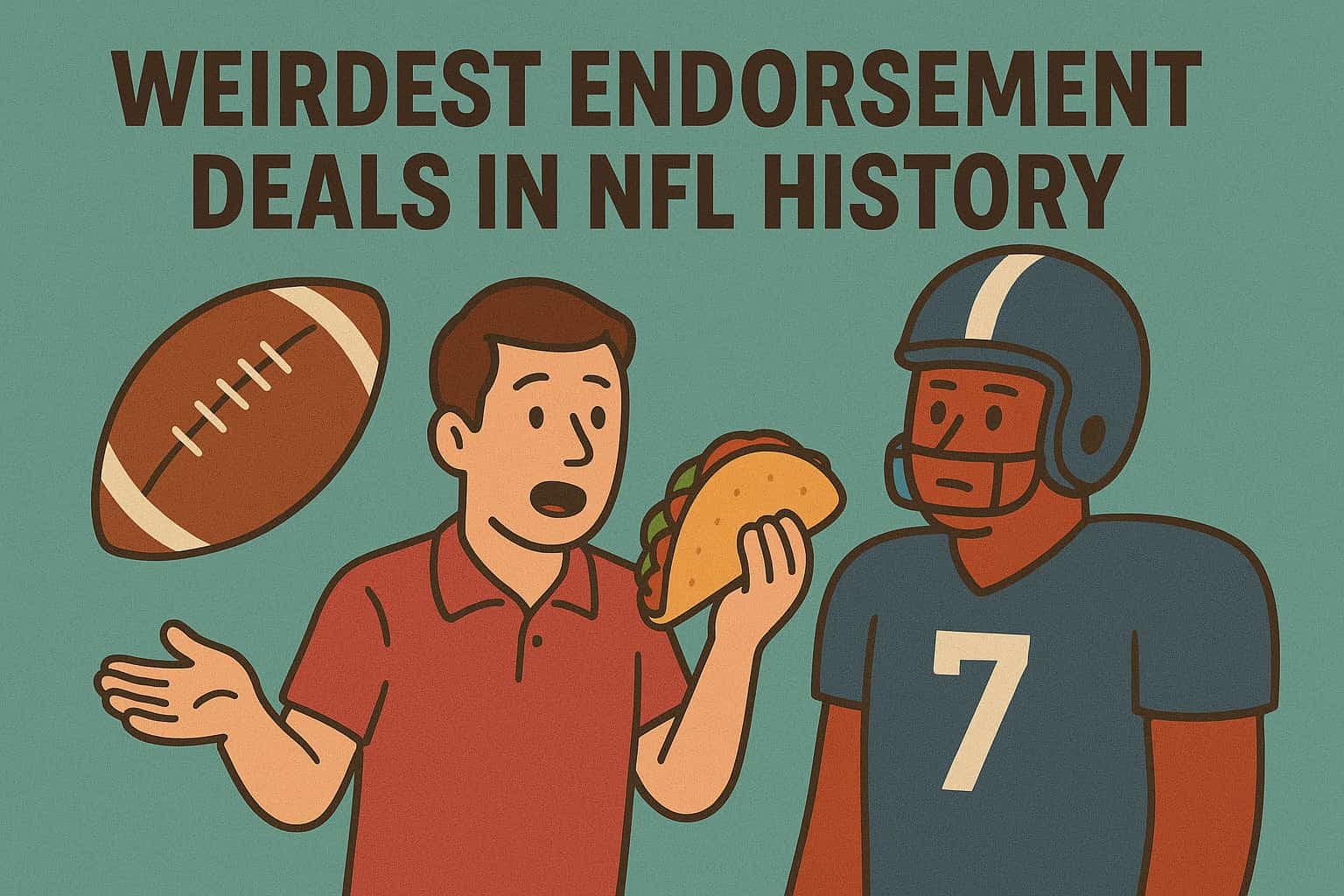 Weirdest Endorsement Deals In NFL History